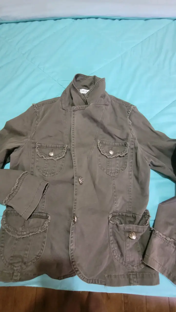 Chaqueta gris casual - 2