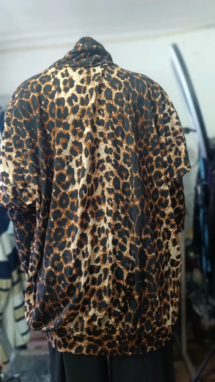 Kimono estampado de leopardo - 4