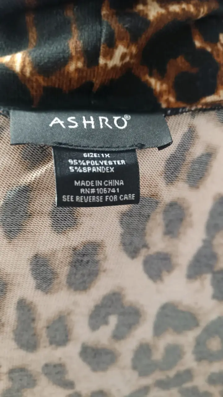 Kimono estampado de leopardo - 5