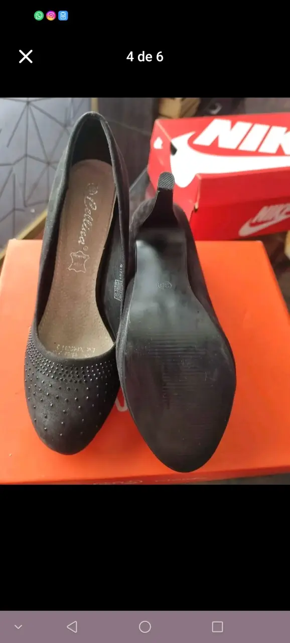 Zapatos negro con plataforma - 2