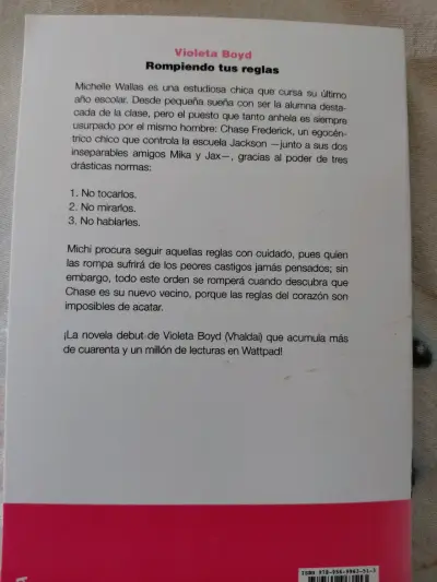 Libro 'Rompiendo tus reglas' - Violeta Boyd - miniatura 2