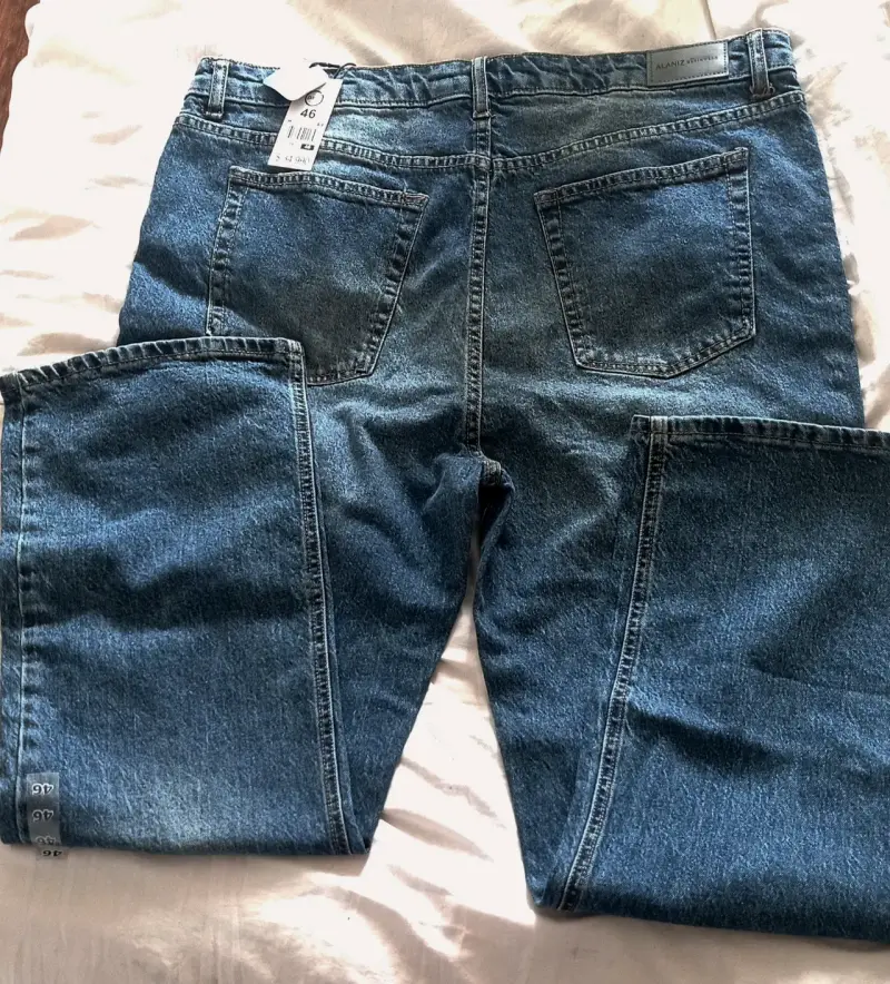Jeans azul etiqueta nueva talla 46 - 3