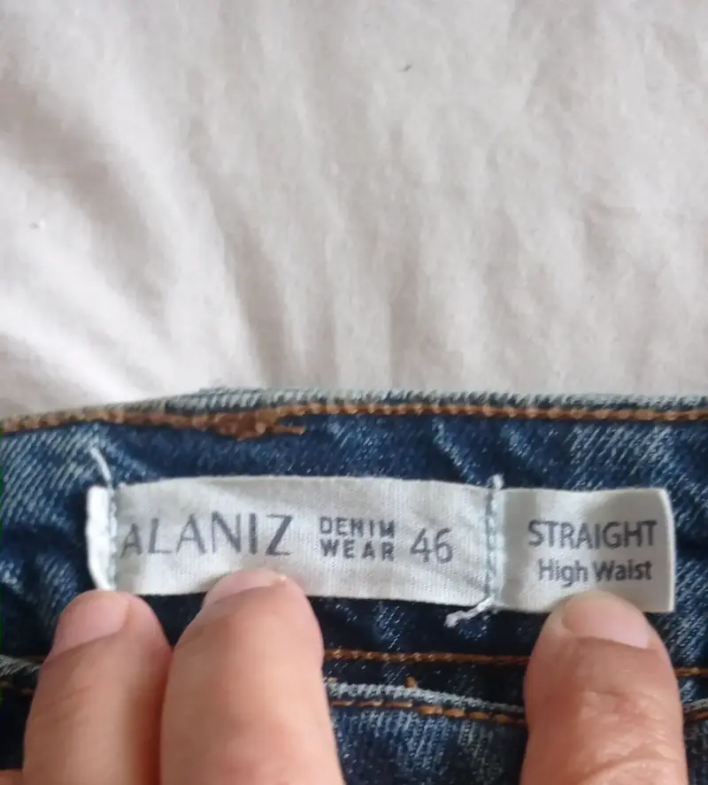 Jeans azul etiqueta nueva talla 46 - 5