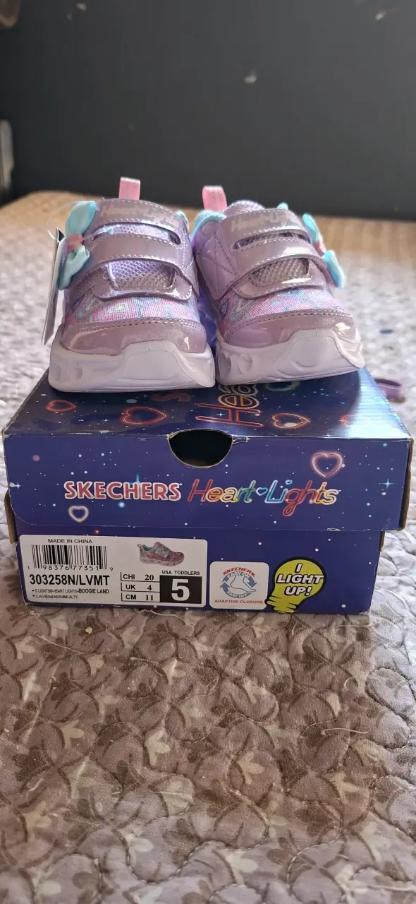 Zapatillas Skechers Niñas Heart Lights - 2
