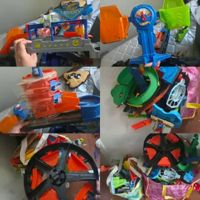 Pista de autos Hot Wheels - miniatura 1