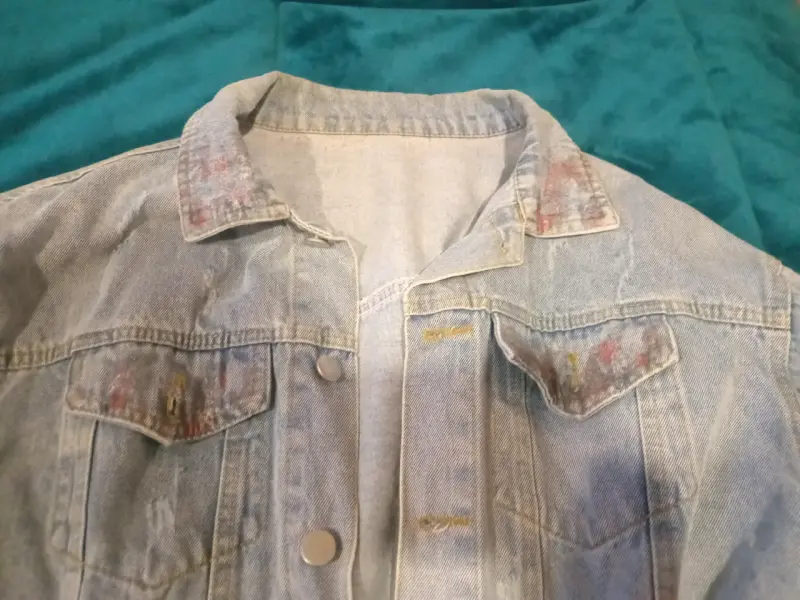 Chaqueta de mezclilla gris - 2