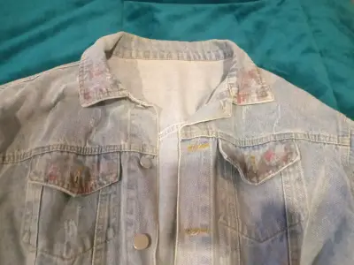 Chaqueta de mezclilla gris - miniatura 2