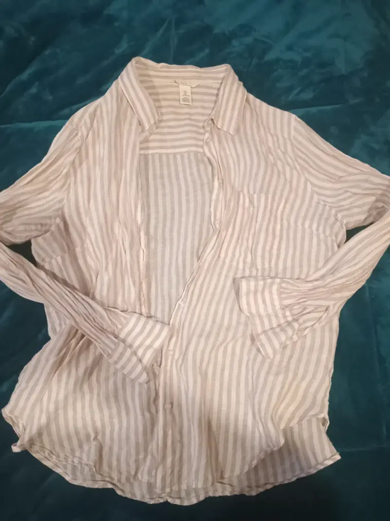 Chaqueta de mezclilla gris - 5