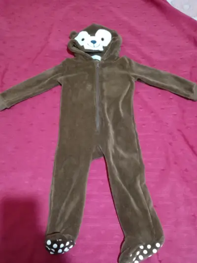 Disfraz de monito marrón para niños - miniatura 1