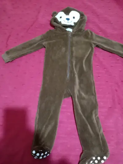 Disfraz de monito marrón para niños - miniatura 3