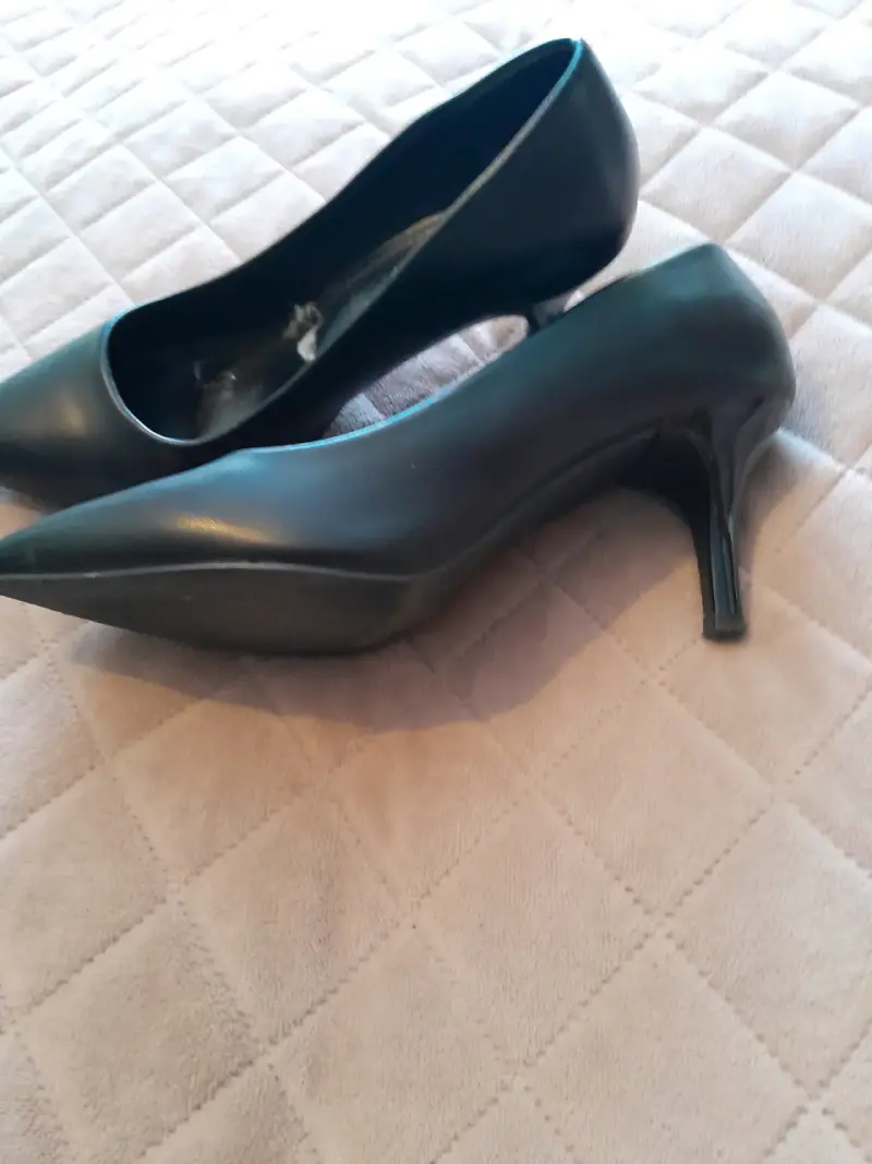 Zapatos de tacón negro talla 37 - 4