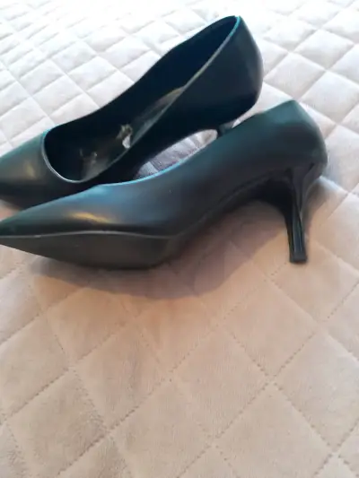 Zapatos de tacón negro talla 37 - miniatura 4