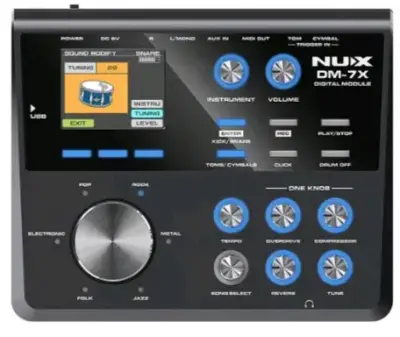 Bateria digital NUX dm 7x - miniatura 2