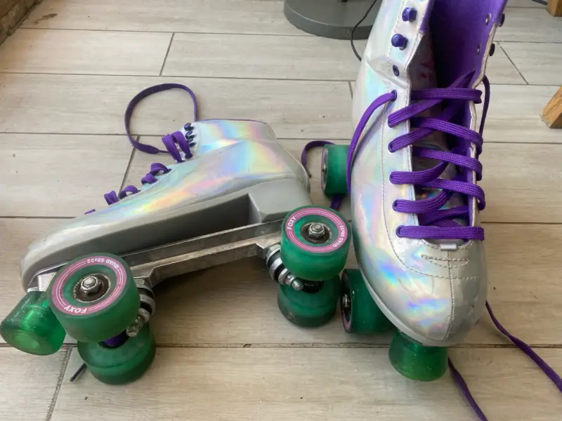 Patines retro iridiscentes - 3