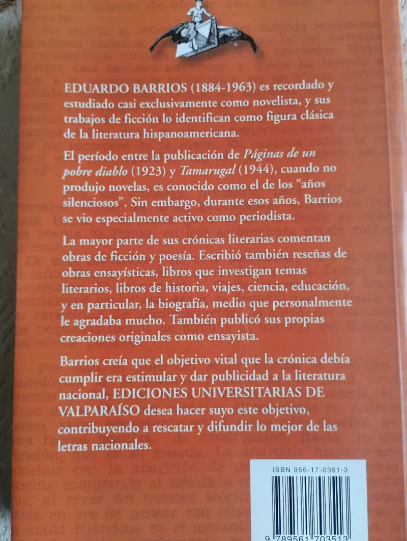 Crónicas Literarias de Eduardo Barrios - 2
