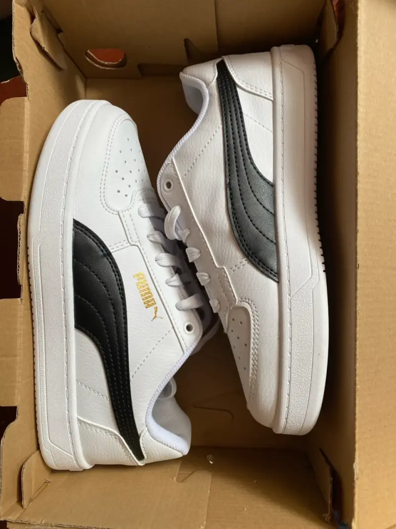 Zapatillas blancas Puma clásicas - 6