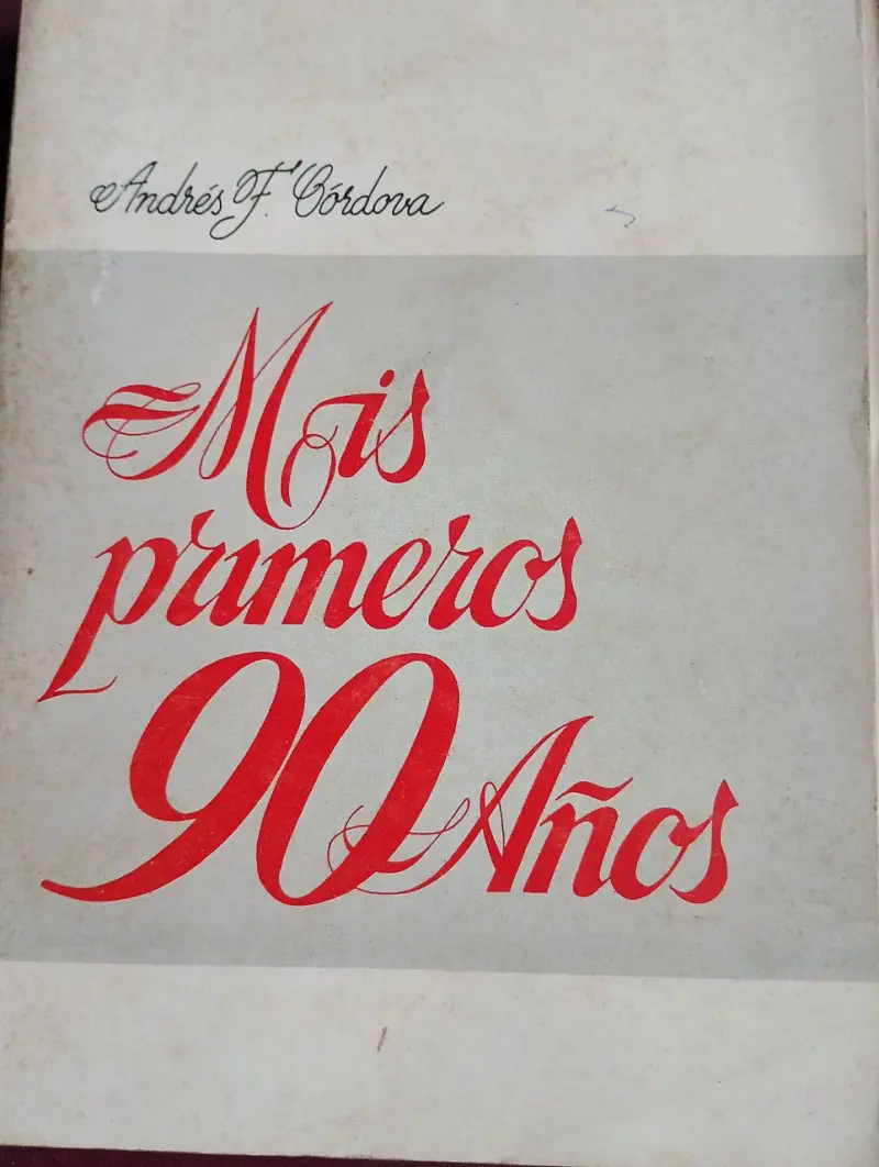 Libro Mis primeros 90 años