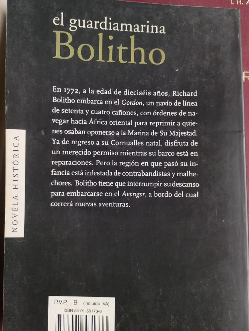 Libro El Guardiamarina Bolitho - 2