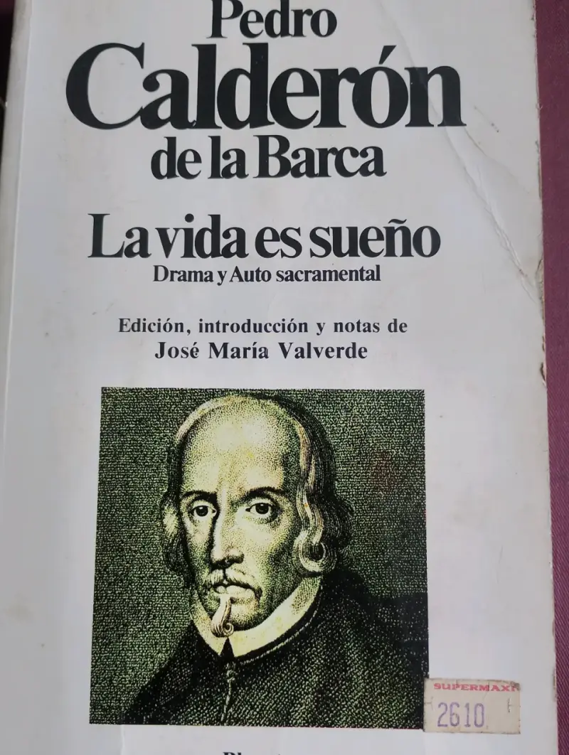 Libro 'La vida es sueño' Calderón - 1