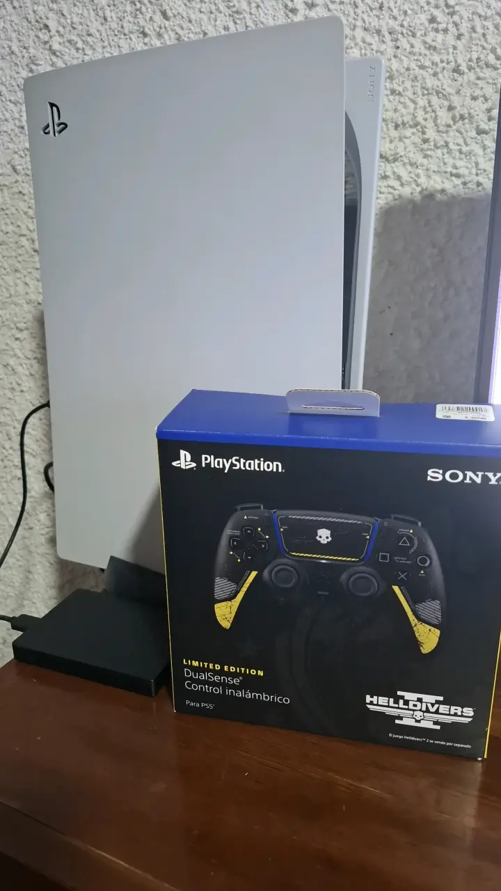 PlayStation 5+HDD+ Dualsense Helldivers 2 - 1