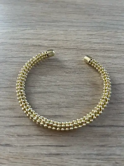 Pulsera dorada elegante - miniatura 1