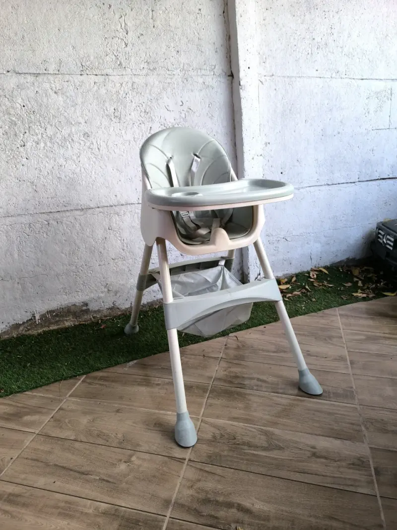 Silla de comer para bebé menta - 2