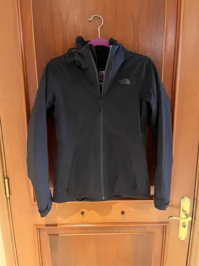Chaqueta impermeable negra The North Face - miniatura 1