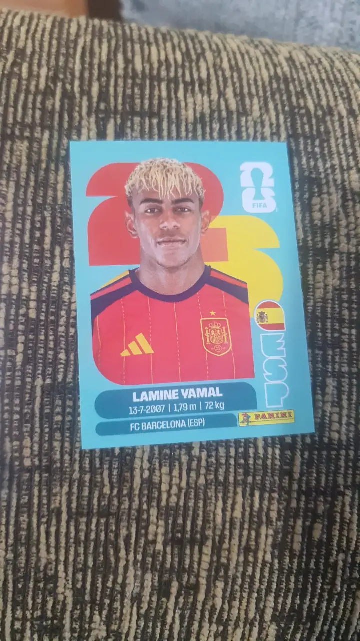 Lámina Panini España 2026