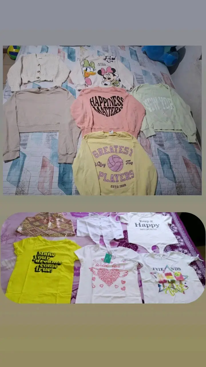 Lote de ropa de niña talla de 8 a 12 - 1