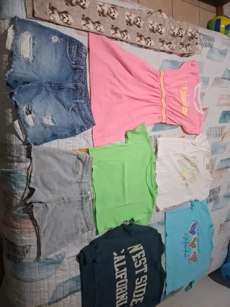Lote de ropa de niña talla de 8 a 12 - 2