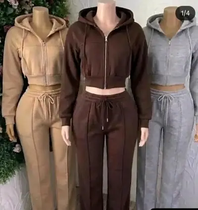 Conjunto deportivo blanco para mujer - miniatura 5