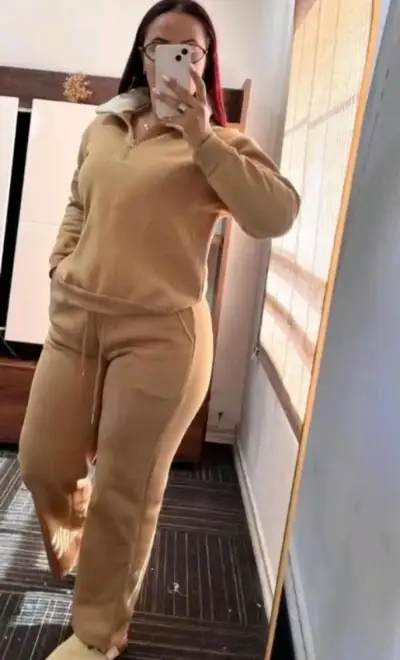Conjunto deportivo blanco para mujer - miniatura 6