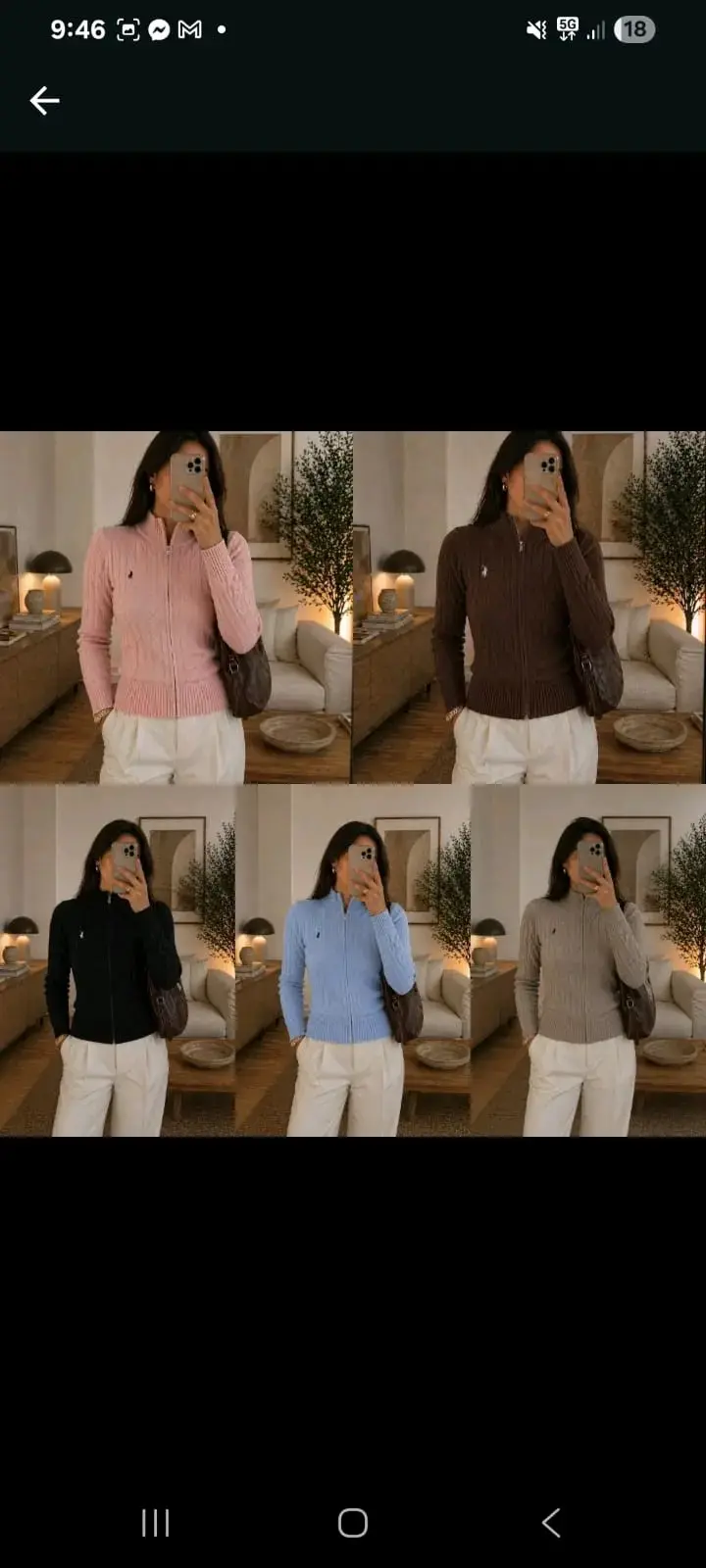 Set de sweaters de colores - 5