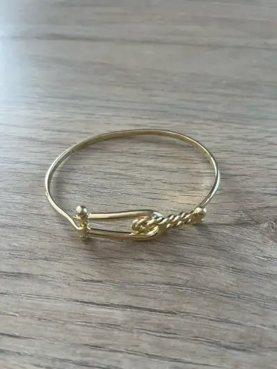 Pulsera dorada elegante - miniatura 2