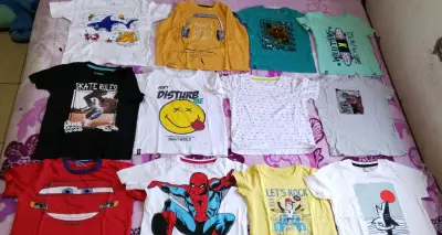 Lote de poleras estampadas para niño - miniatura 1