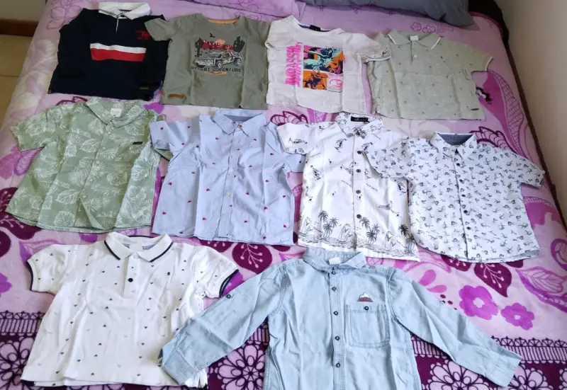 Lote de poleras estampadas para niño - 3