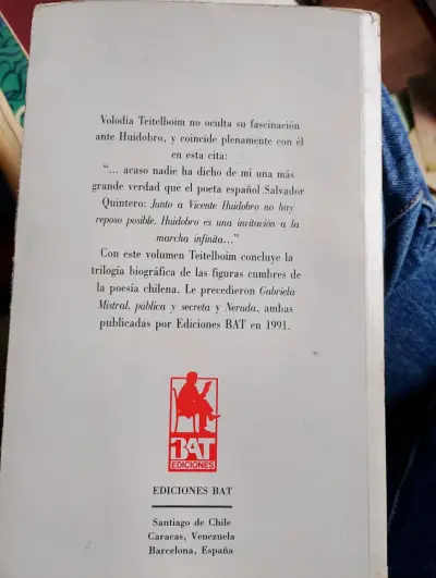 Libro Huidobro La Marcha Infinita - miniatura 2