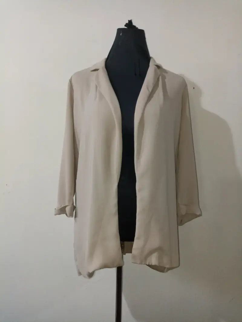 Blazer beige ligero