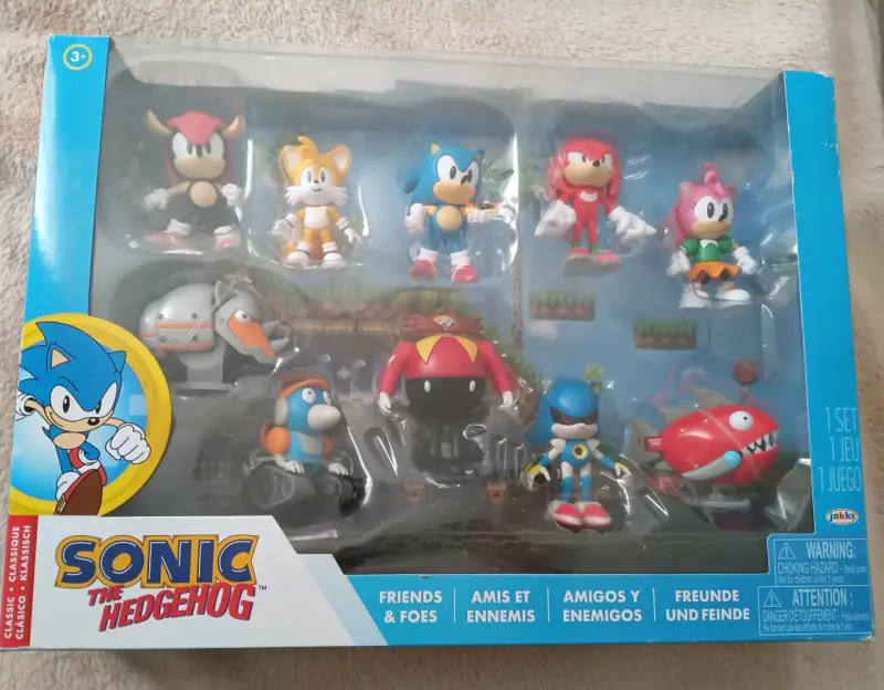 Set figuras Sonic Amigos y Enemigos - 1