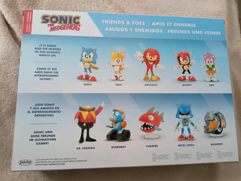 Set figuras Sonic Amigos y Enemigos - 6