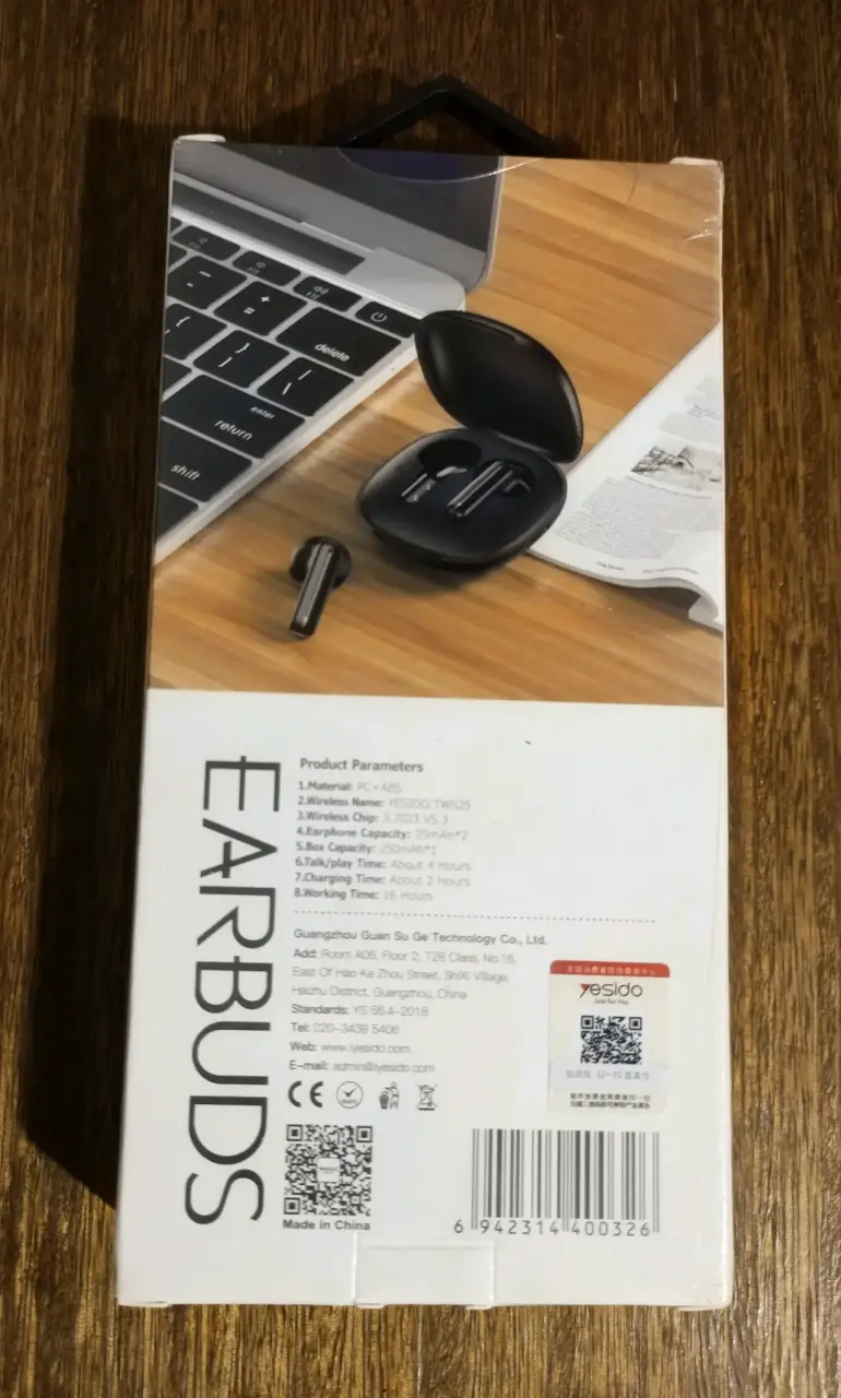 Auriculares inalámbricos Yesido TWS25 - 2