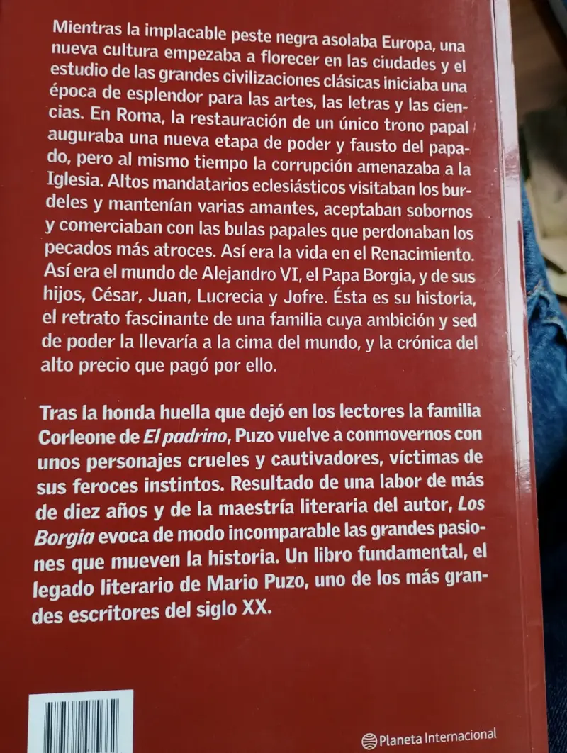 Libro Los Borgia de Mario Puzo - 2
