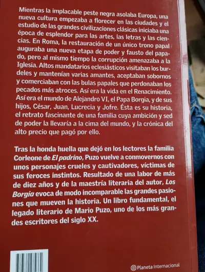 Libro Los Borgia de Mario Puzo - miniatura 2