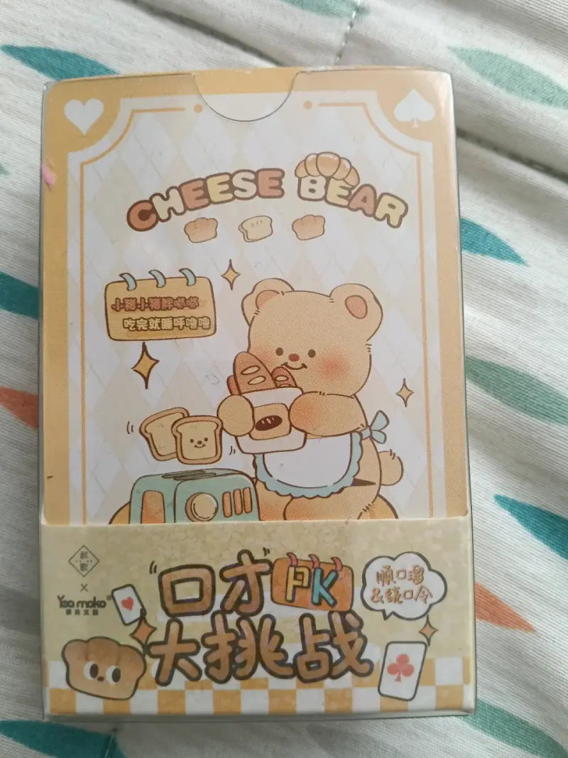 Juego de cartas Cheese Bear