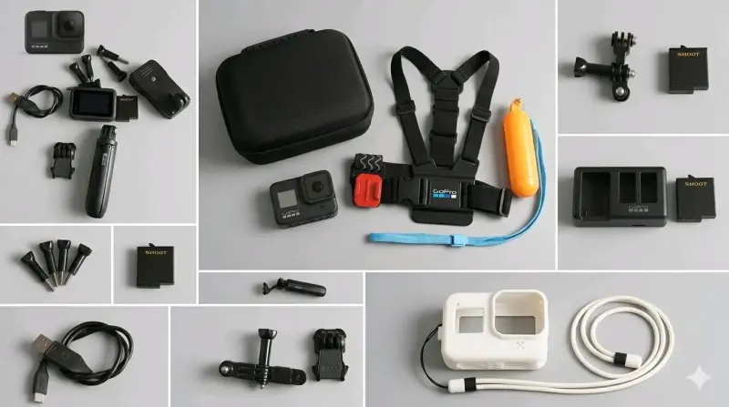 Gopro hero 8 + Kit accesorios GoPro en buen estado - 1