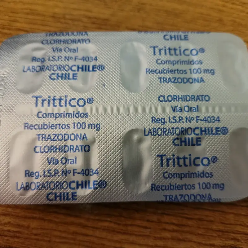 Blíster de Trittico 100 mg