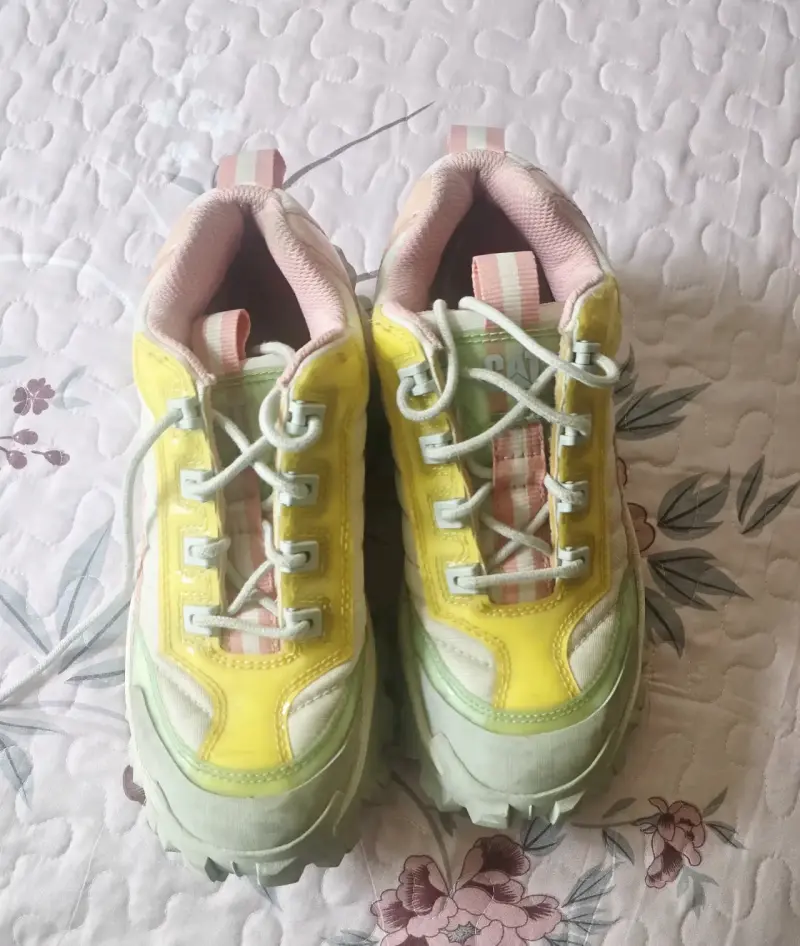Zapatos rosados Caterpillar talla 37.5 uniswx - 4