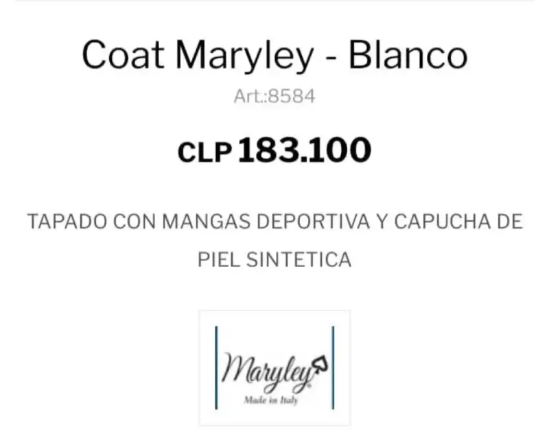 Abrigo largo con capucha beige - 6