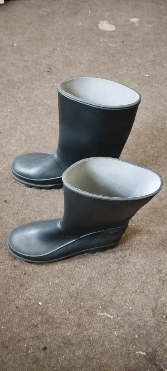 Botas de goma negras (M, 37) - 2