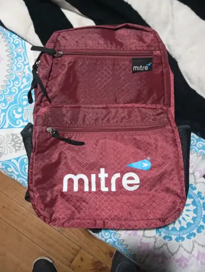 Mochila Mitre color burdeos - miniatura 2